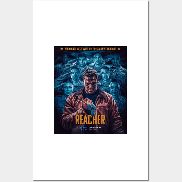 Jack Reacher | 2023 | S2 | season 2 Wall Art by Axto7